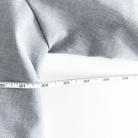 Banana Republic Mens Tailored Slim Two Button Sport Coat Jacket Gray Size 44 - Picture 6 of 8